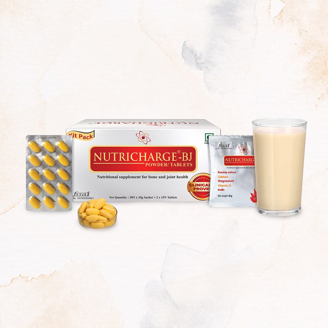 Nutricharge BJ Combo Pack (Powder sachets+ Tablets)